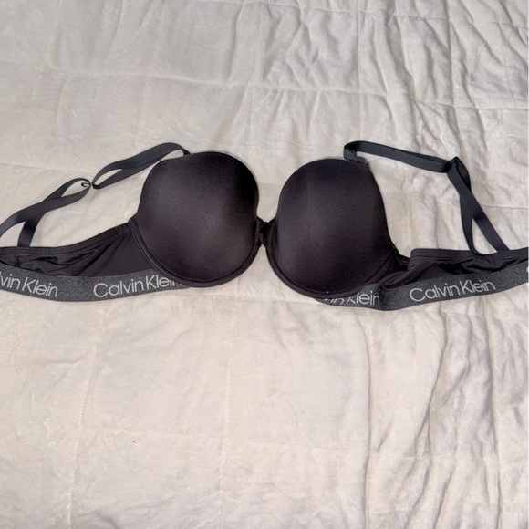 CALVIN KLEIN bra, grey, size 38B - Picture 1 of 2